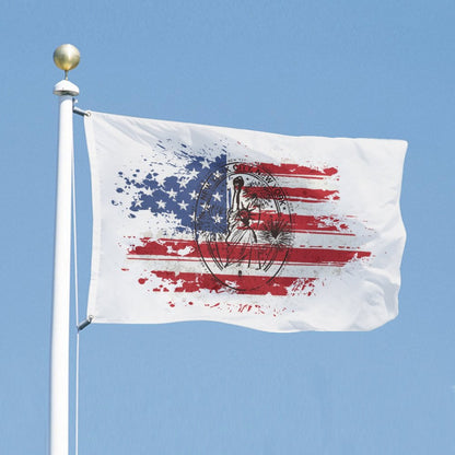 「おかえり」を告げる、我が家のシンボル。写真で作るオリジナルガーデンフラッグ