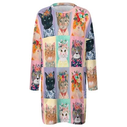 オリジナル チュニック スウェット | ポケット付き＆お尻が隠れる丈 | 2XS-6XL