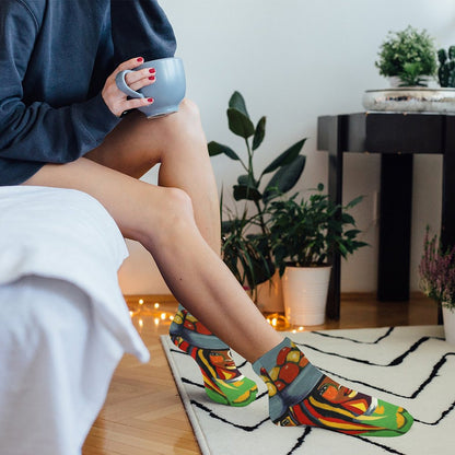 カスタム アンクルソックス (5足セット) | 写真でオリジナル靴下作成