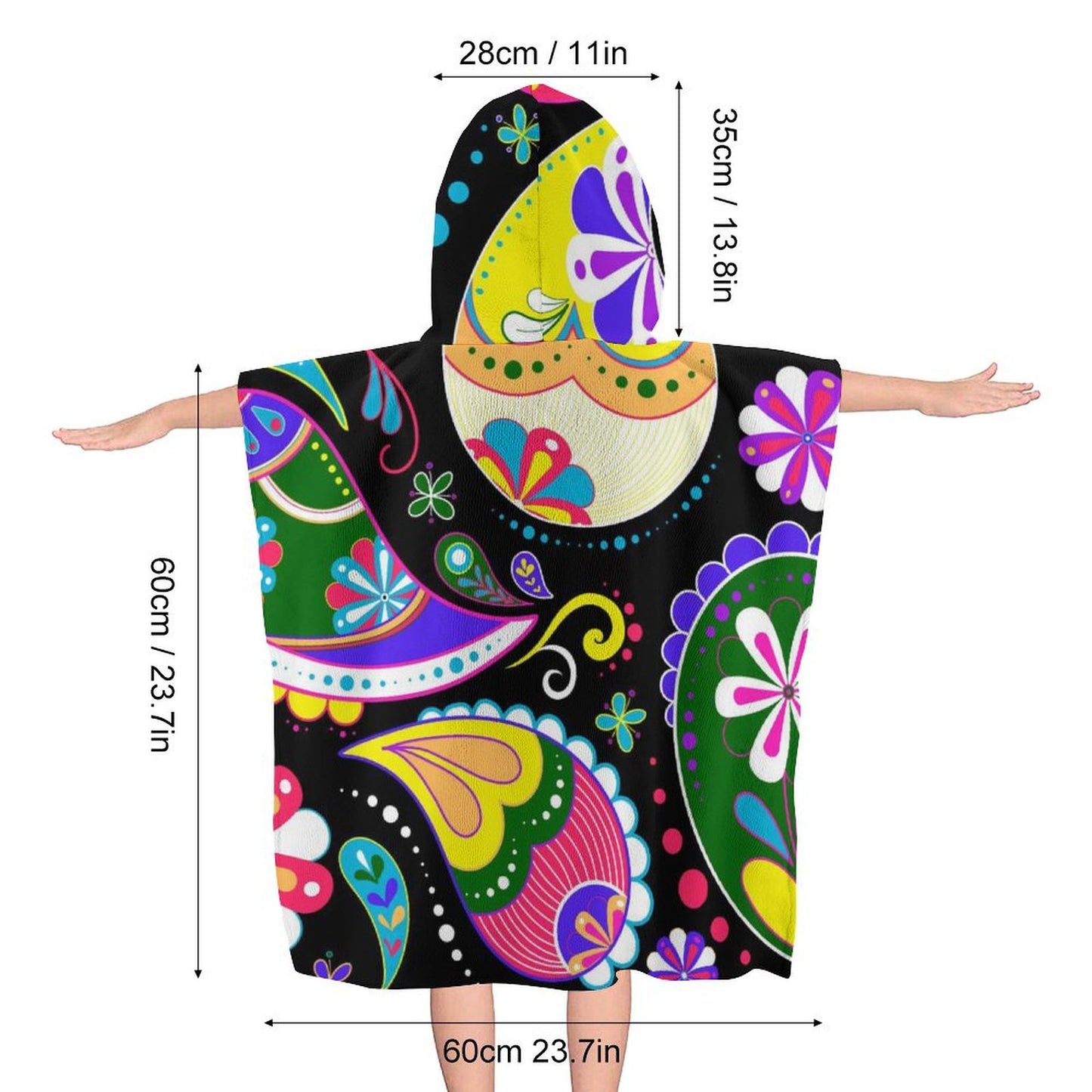 お風呂上がりが戦争のママへ｜子供が喜んで着る“フード付きタオルポンチョ”