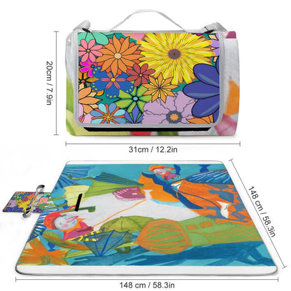 【外でも、ふかふか】写真で作る、リビングみたいなオリジナルピクニックマット