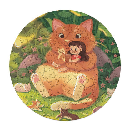 【オリジナル作成】木製 動物異形パズル | 隠れアニマルピース入り | 脳トレ・知育・ギフトに最適