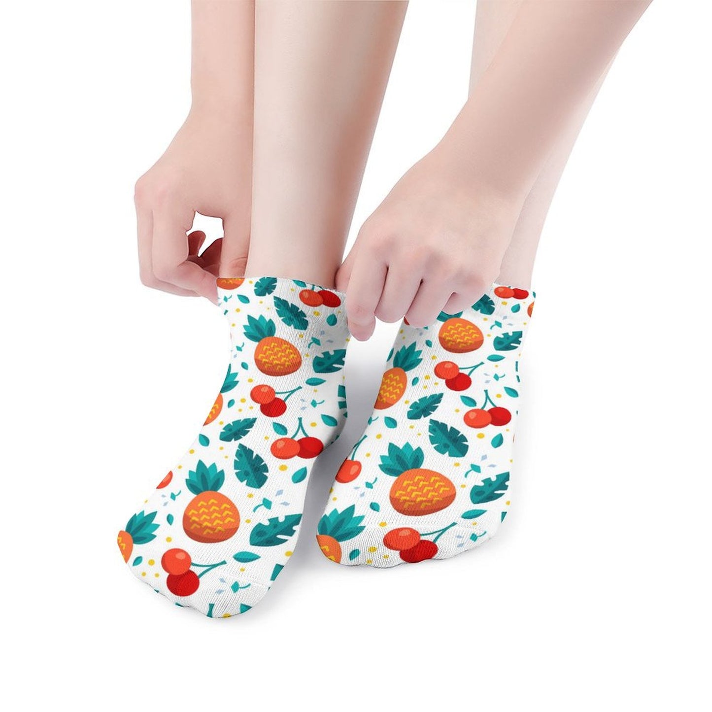 【見えないお洒落】自分だけのデザインで作るオリジナルくるぶしソックス｜1足から作成可能