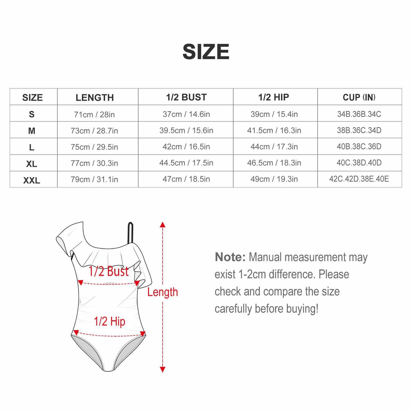 サイド紐 ワンピース水着 | 脚長ハイレグ調節可 | 体型カバー