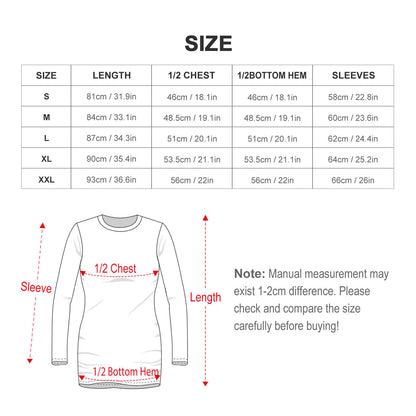 【自分のデザインで】カスタムできる長袖Tシャツワンピース｜レディース・オリジナル