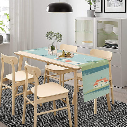 【空間を彩る一本】リネン素材で作る、オリジナルテーブルランナー