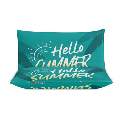 【加厚・微起毛】オリジナル 布団カバー 3点セット | 105gピーチスキン | 枕カバー付き ベッドリネン