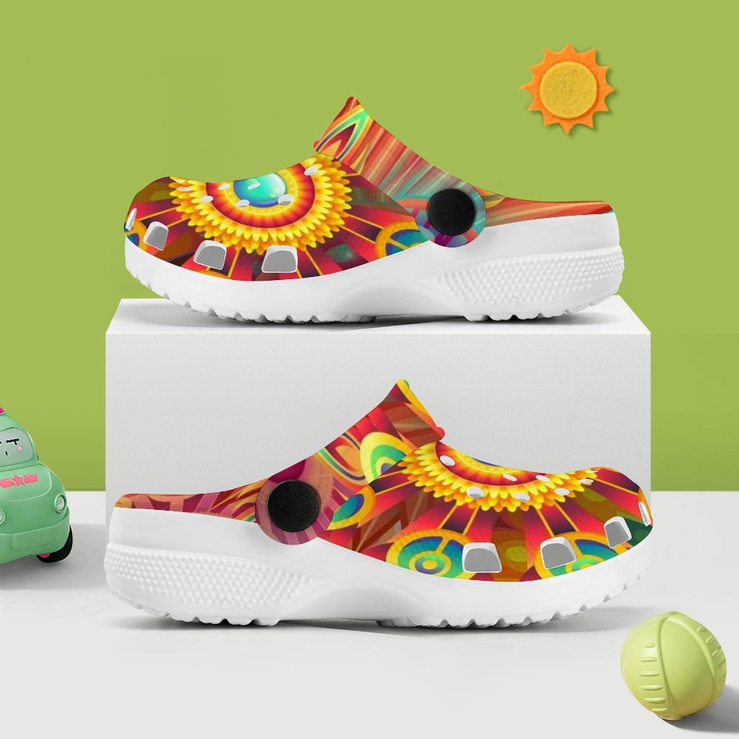 「自分で履けた！」を育む｜好きな絵柄で創る、オリジナルキッズクロッグサンダル