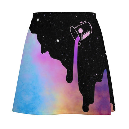 オリジナル ダブルレイヤー ミニスカート | 美脚Aライン＆透け防止 | 1点から作成