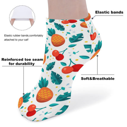 【見えないお洒落】自分だけのデザインで作るオリジナルくるぶしソックス｜1足から作成可能