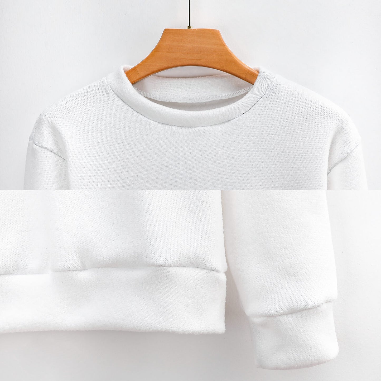 オリジナル メンズ クルーネック セーター | 洗えるニット＆軽量保温 | 3XLまで
