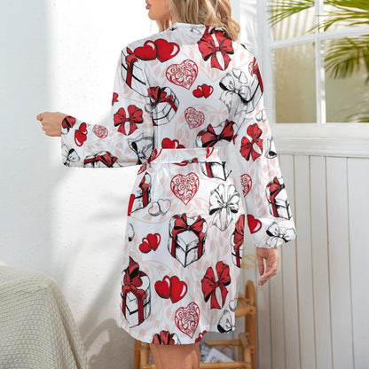 【ホテルライクな夜を】着るだけで、整う。肌触りの良いレディース・バスローブ｜ルームウェア