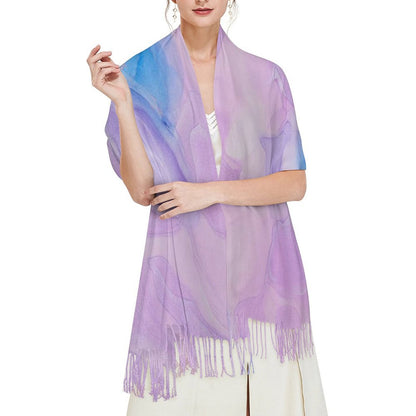 その一枚が私を変える。写真で作る、カシミヤタッチのオリジナル大判ストール