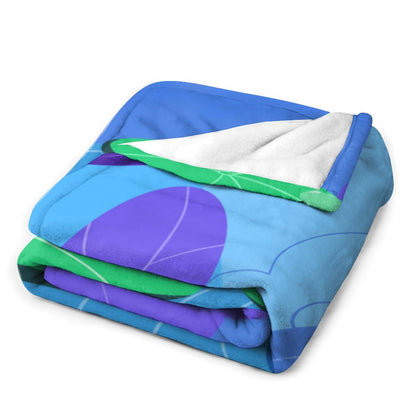 【飾れる・敷ける・包まる】写真で作る、多機能フランネルブランケット