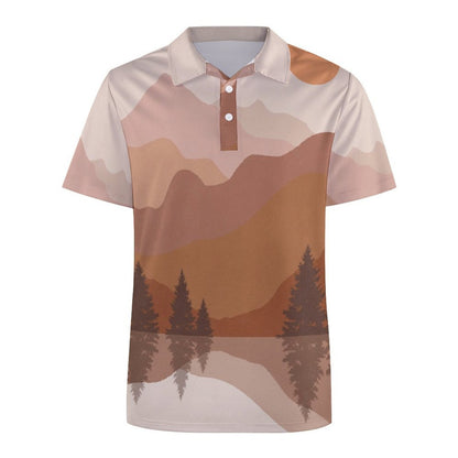 POLO Straight Top Nature View Paintings
