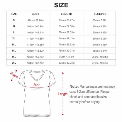【オリジナルプリント】オーバーサイズ VネックTシャツ｜カスタム ルーズフィット 半袖