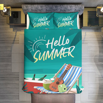 【加厚・微起毛】オリジナル 布団カバー 3点セット | 105gピーチスキン | 枕カバー付き ベッドリネン