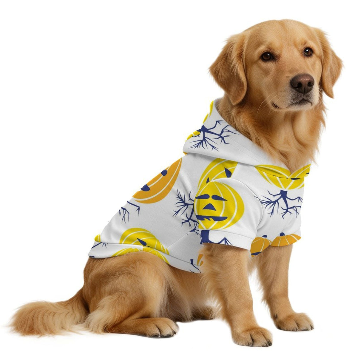 大型犬 猫 カスタムフーディ 2XL-4XL 写真プリント対応 中型 大型ペット服