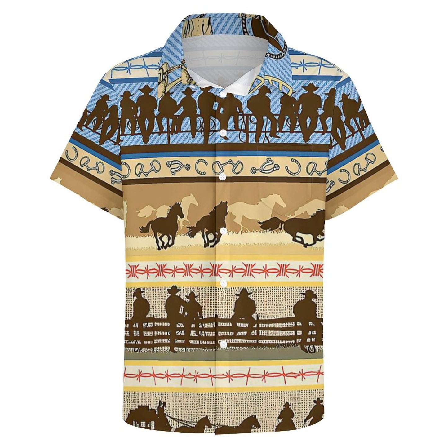 驚異の伸縮性｜オリジナル・4WAYストレッチ・アロハシャツ｜ポケット付＆防シワ