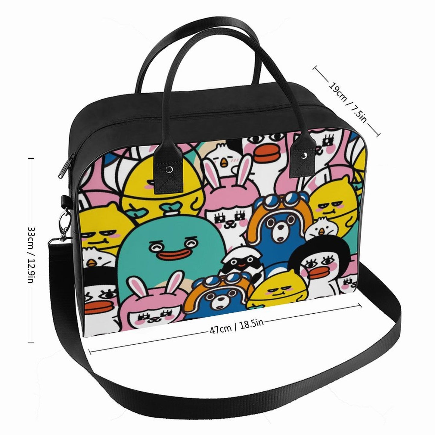 【写真でカスタム】トラベルバッグ オリジナル | スーツケースに固定できる旅行カバン