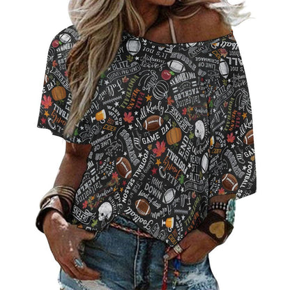 体型カバー＆華奢見せ｜オリジナル・ドルマンスリーブTシャツ｜Sサイズでも胸囲110cm