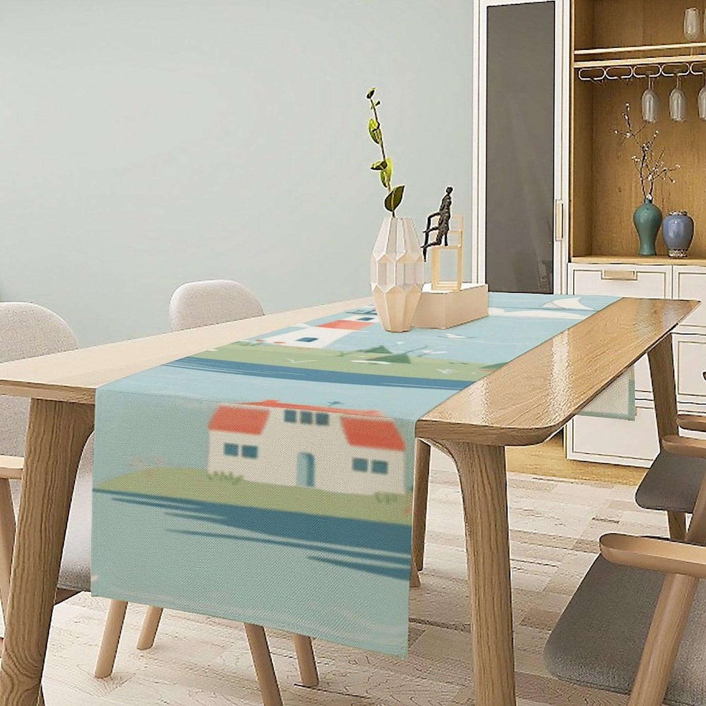 【空間を彩る一本】リネン素材で作る、オリジナルテーブルランナー