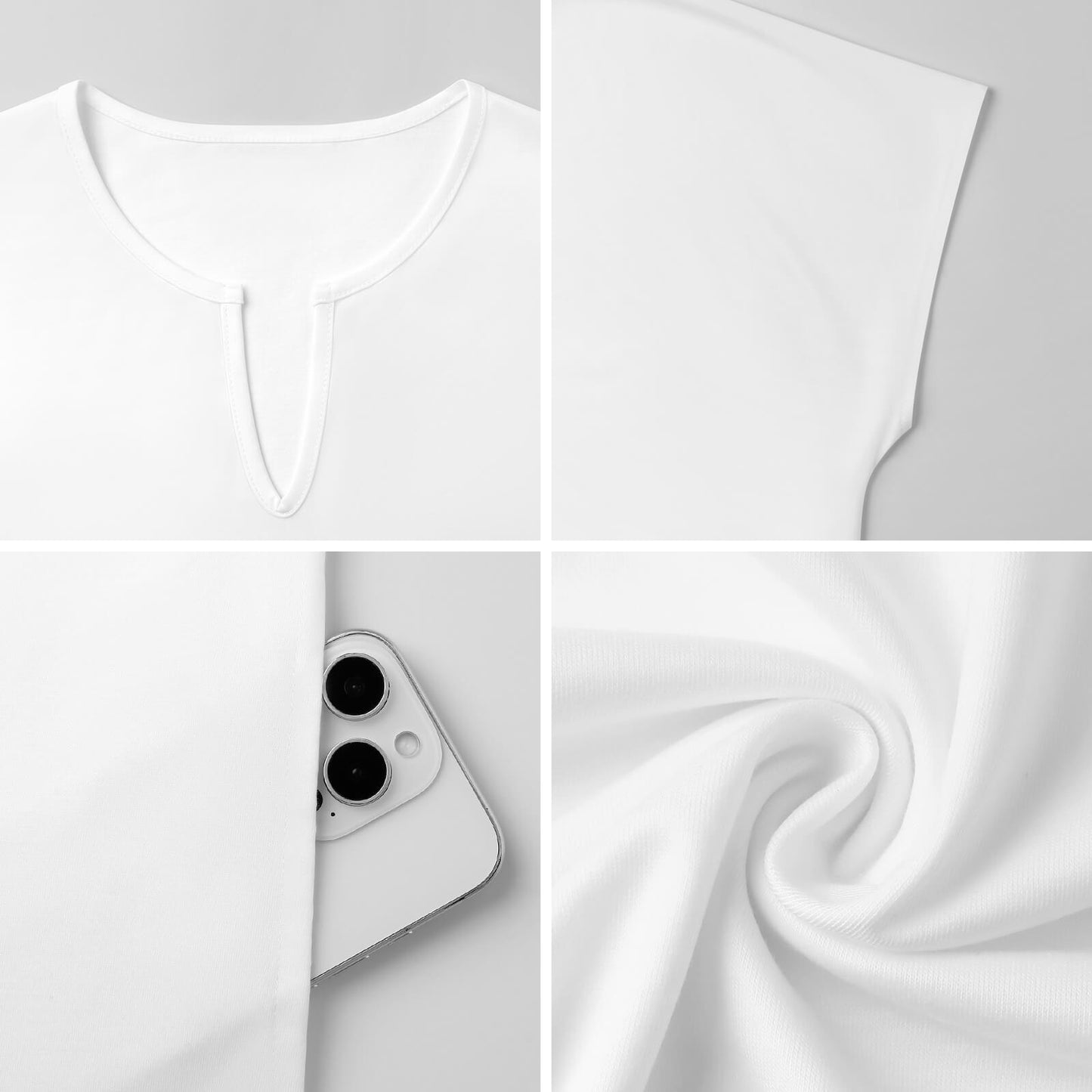 Women's Casual V-Neck Dress Nature View Paintings