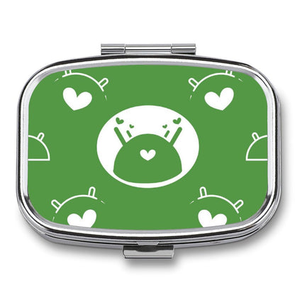 【金属製の上質感】写真で創る、スクエア型オリジナルピルケース｜名入れ・ギフトに