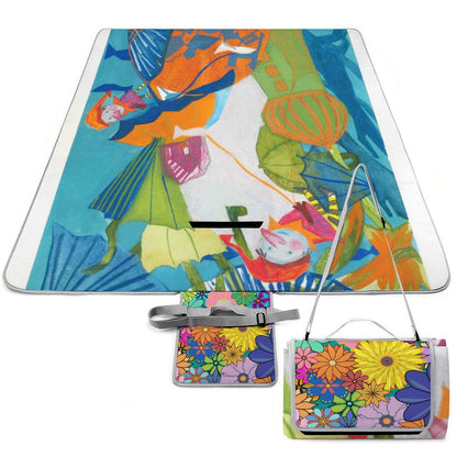 【外でも、ふかふか】写真で作る、リビングみたいなオリジナルピクニックマット