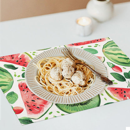 【選べる枚数】モダンな食卓に。写真で創る、洗えるPVCランチョンマット