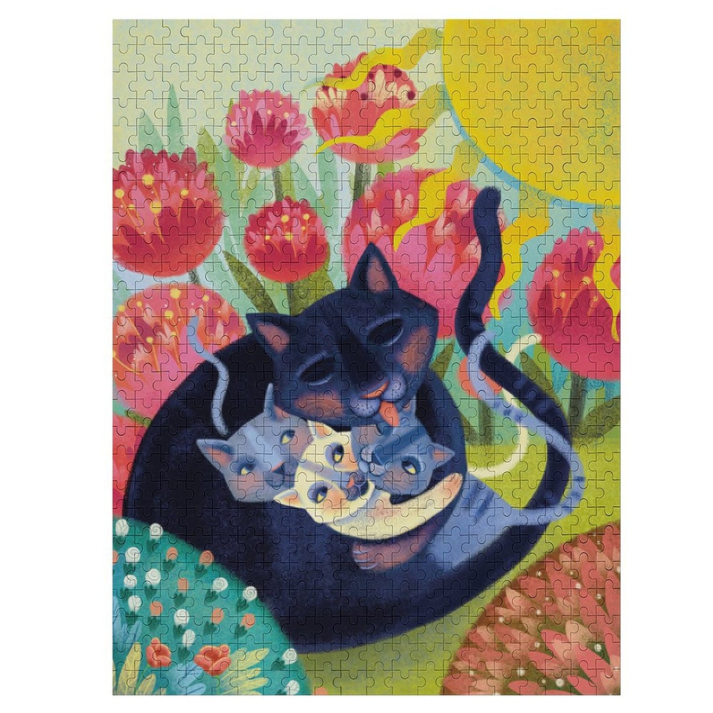 【写真で作る】オリジナル木製ジグソーパズル (縦型) | 35〜1000ピース | 裏面ヒント付きカスタムギフト