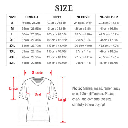 レディースVネック泡泡袖Tシャツ 小坑条熱転写カスタムプリント