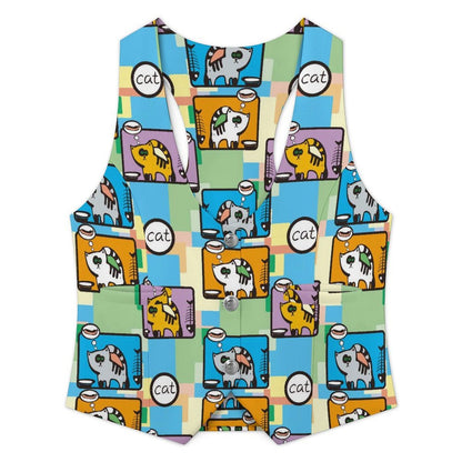 Suit Jacket And Vest Food Cat