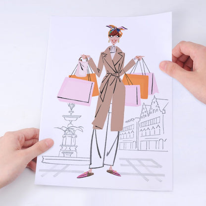 オリジナルステッカー作成 | A4フリーカット・防水 | スマホ・PC・推し活に最適なカスタムシール