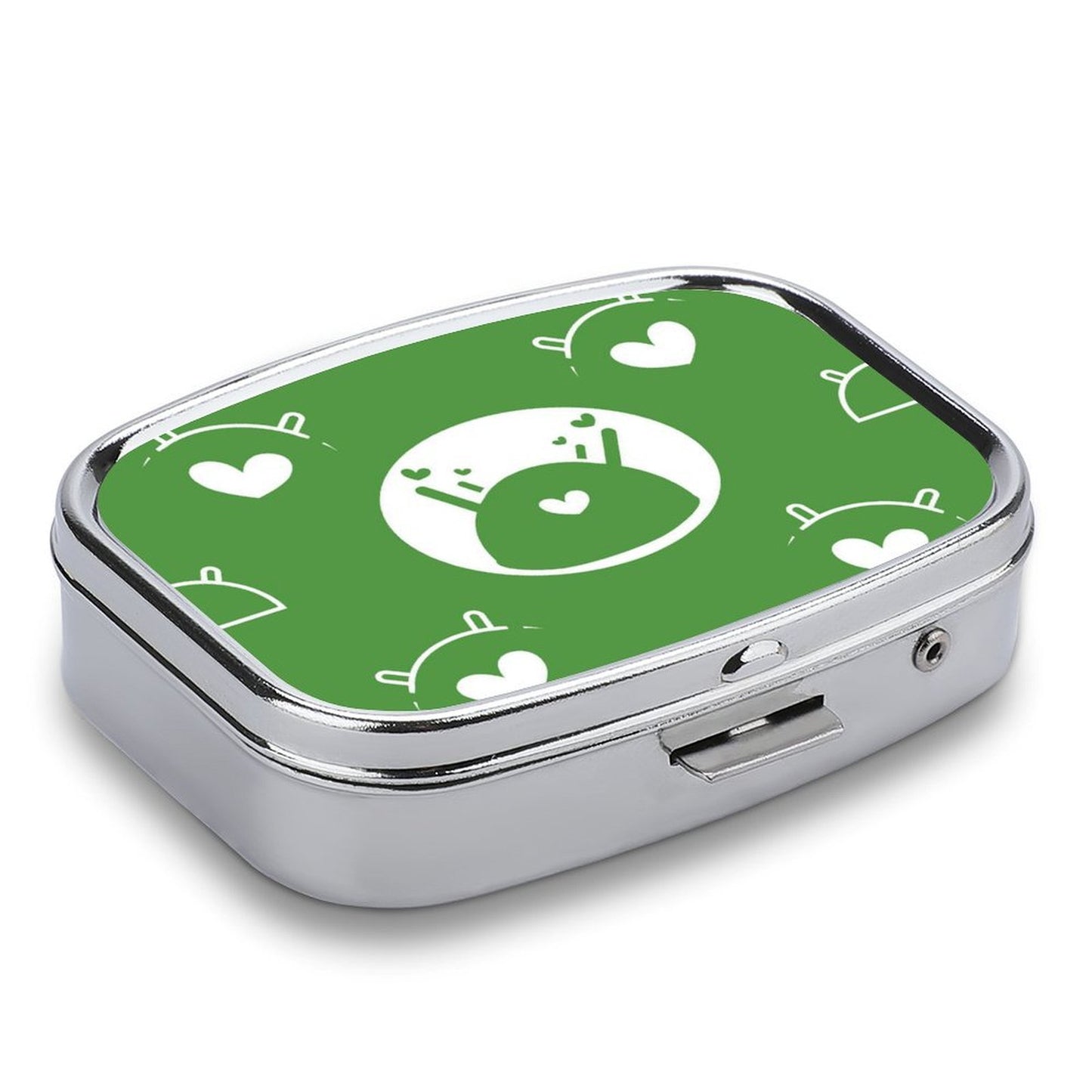 【金属製の上質感】写真で創る、スクエア型オリジナルピルケース｜名入れ・ギフトに