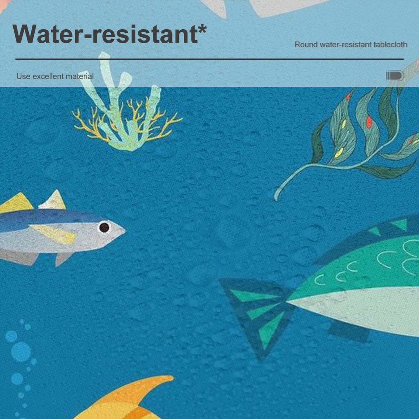 【食卓が、アートになる】写真で作るオリジナル円形テーブルクロス｜パーティーに