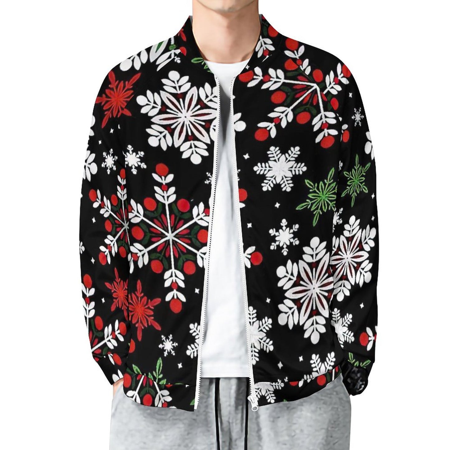 【仕事も休日も一枚で】カスタムできるメンズ ハーフジップ｜S～5XL・長袖