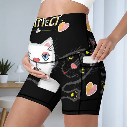 【透け防止・お腹すっぽり】オリジナル マタニティ ヨガ ショートパンツ｜名入れ・プリントカスタマイズ
