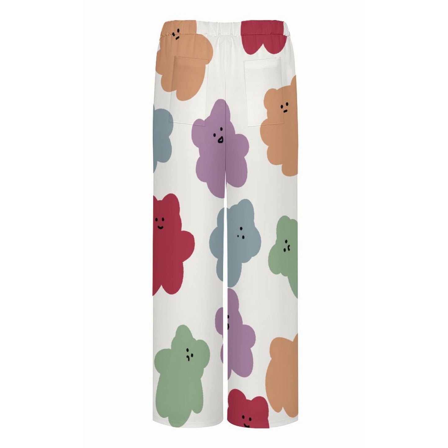 Straight Wide-leg Pants Color-Little Bear-Little Bear Gummy-Repeat