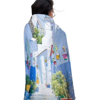 【円い聖域を描く】写真で作るオリジナルラウンドブランケット｜ピクニックにも