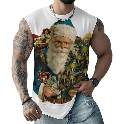 【写真・アートでカスタム】無袖ラウンドネックTシャツ｜着るキャンバス