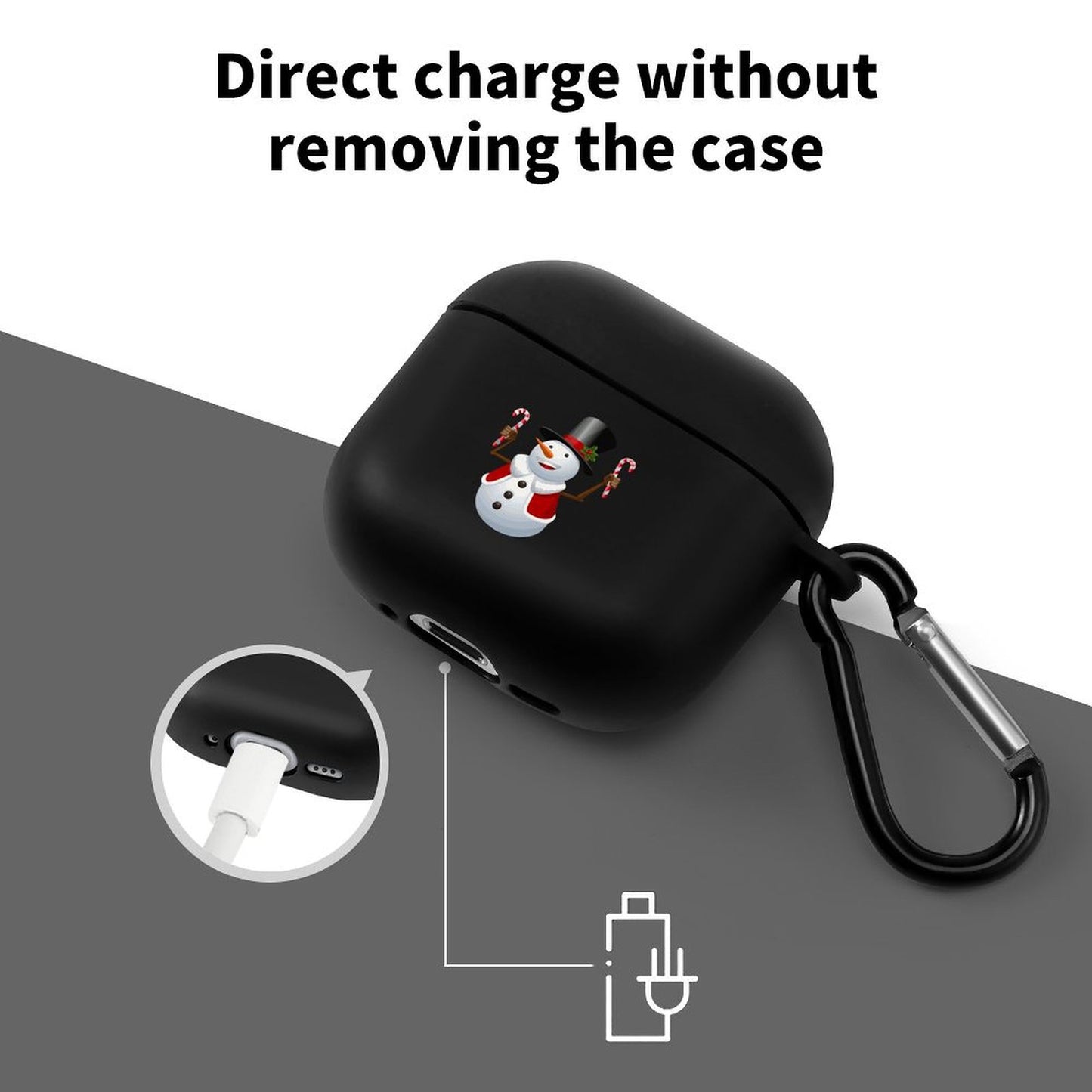 【記憶を刻む/UV光沢印刷】AirPods 4 写真で作るカスタムケース