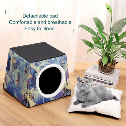 オーダーメイド ドーム型ペットベッド (超小型犬・猫用) かまくら型ハウス