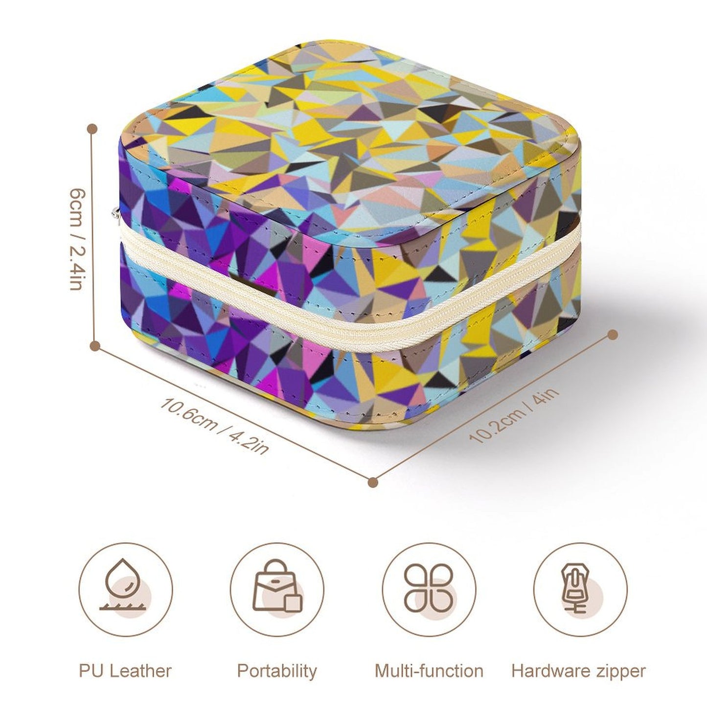 【旅行に最適】写真で作るオリジナルアクセサリーケース｜名入れできる携帯用ジュエリーボックス