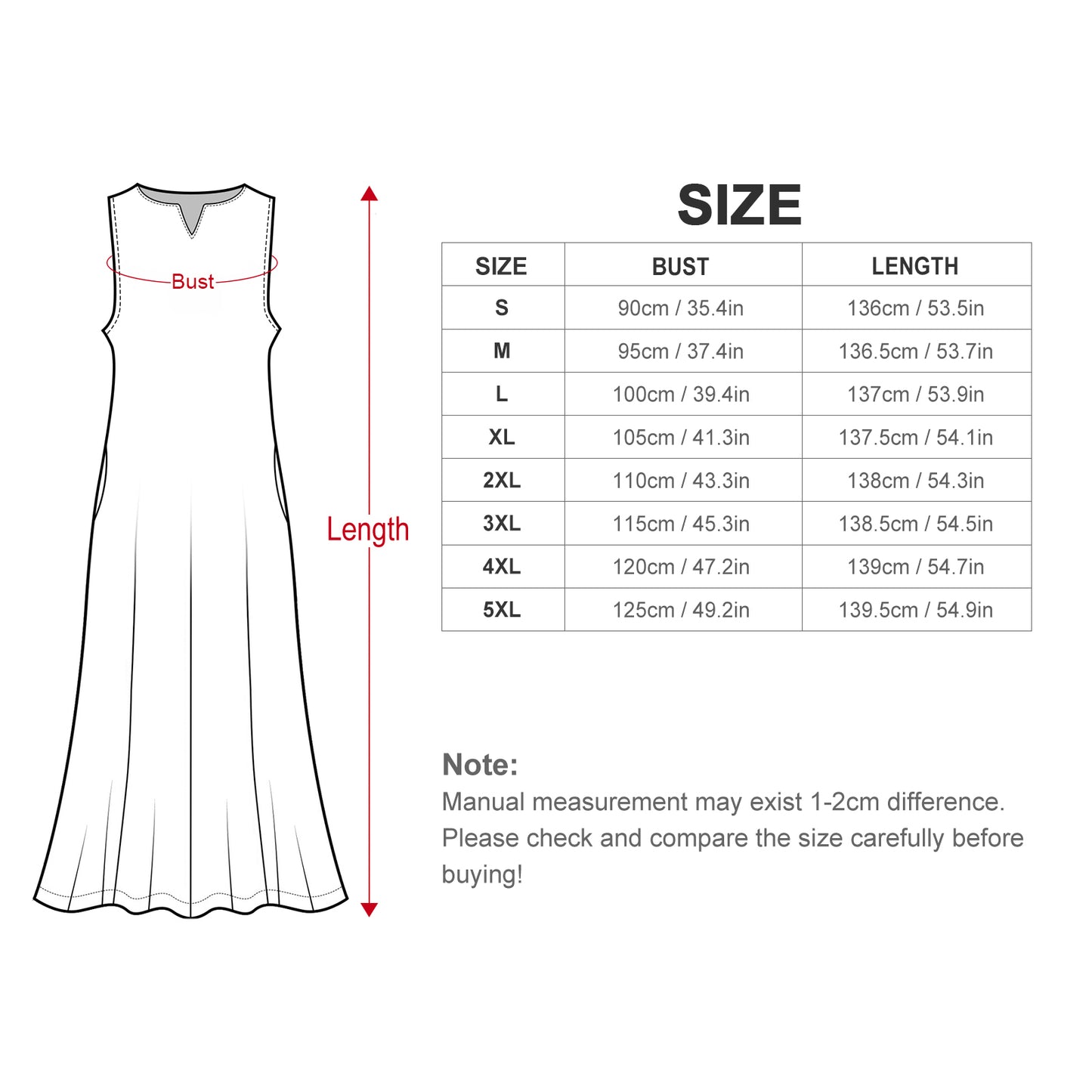 【着るだけで、痩せて見える】Iライン・ノースリーブロングワンピース｜大人の体型カバー