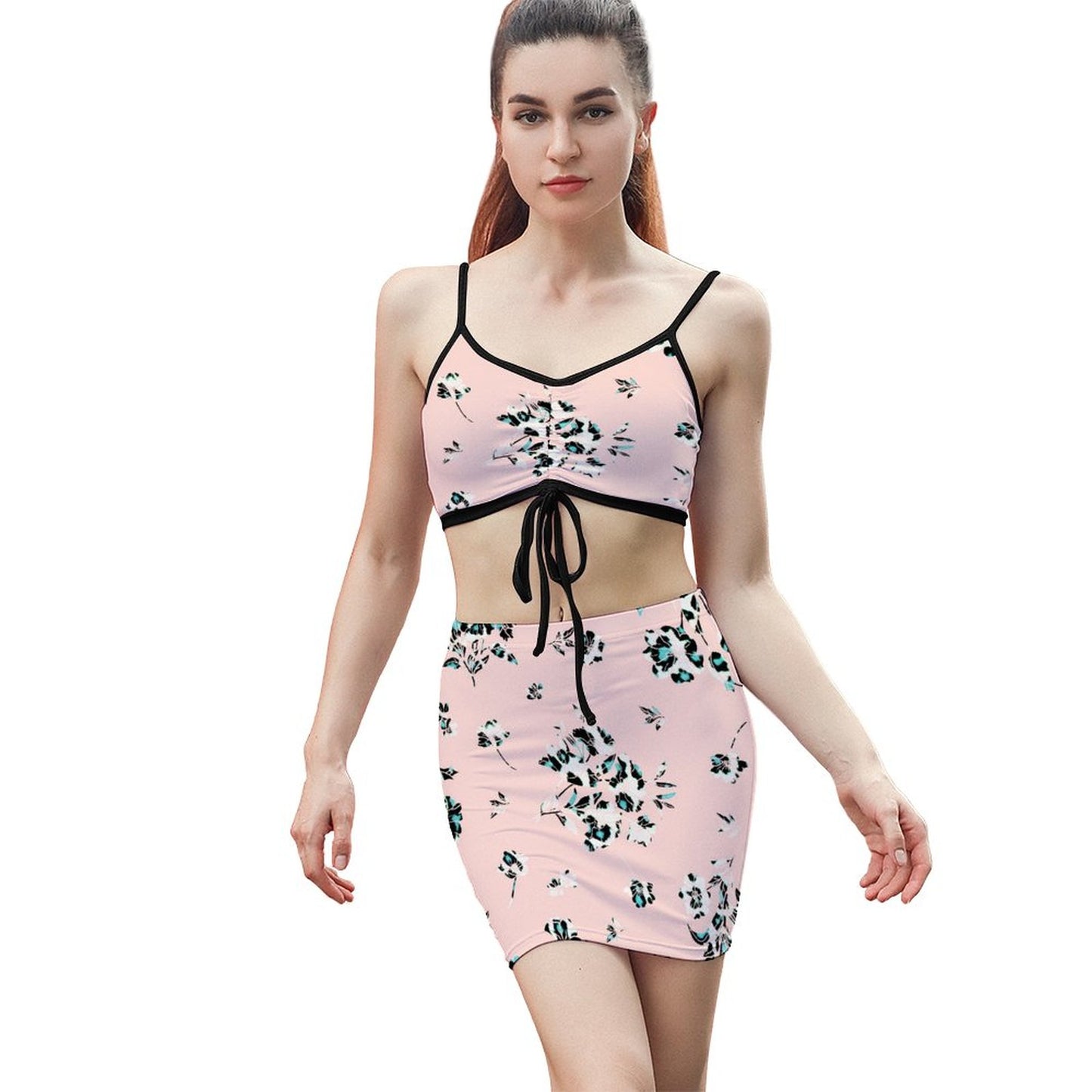 キャミ＆ミニスカート2点SET | ボディコン・カスタムセットアップ | 純欲・あざと可愛い夏コーデ