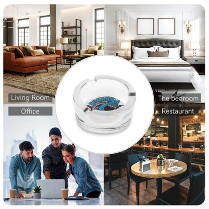 【写真・名入れ】空間を彩るオリジナルガラス灰皿｜おしゃれなインテリアギフトに