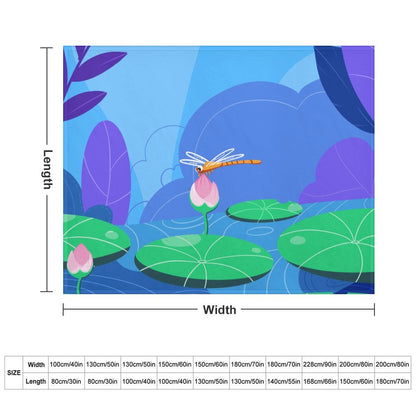 【飾れる・敷ける・包まる】写真で作る、多機能フランネルブランケット