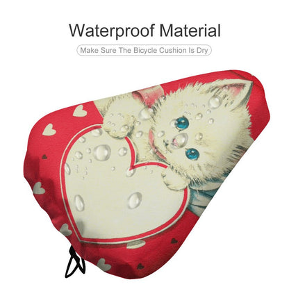 自転車 サドルカバー 防水 | 撥水・UVカット おしゃれ | 痛くない クッション