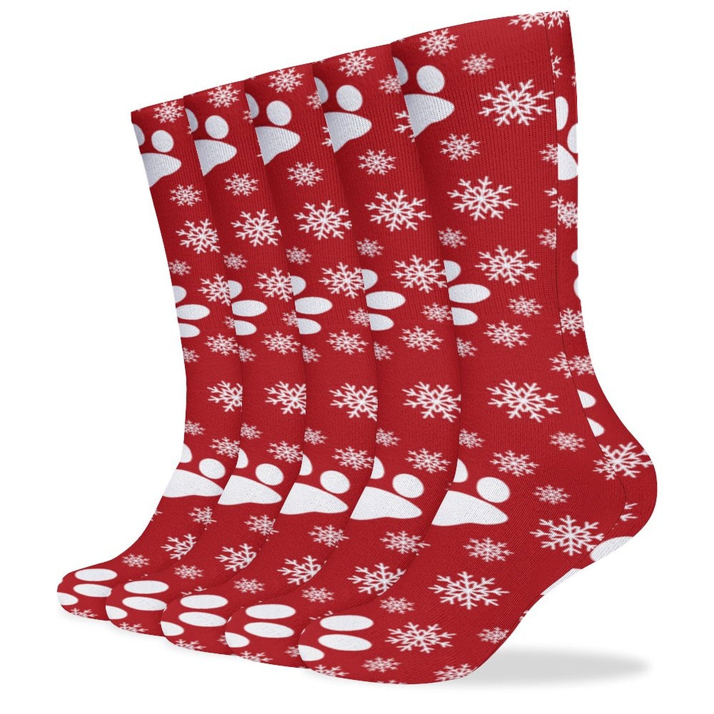 【5足セット】オリジナルハイソックスで自分だけのシグネチャースタイルを作る｜カスタムプリント